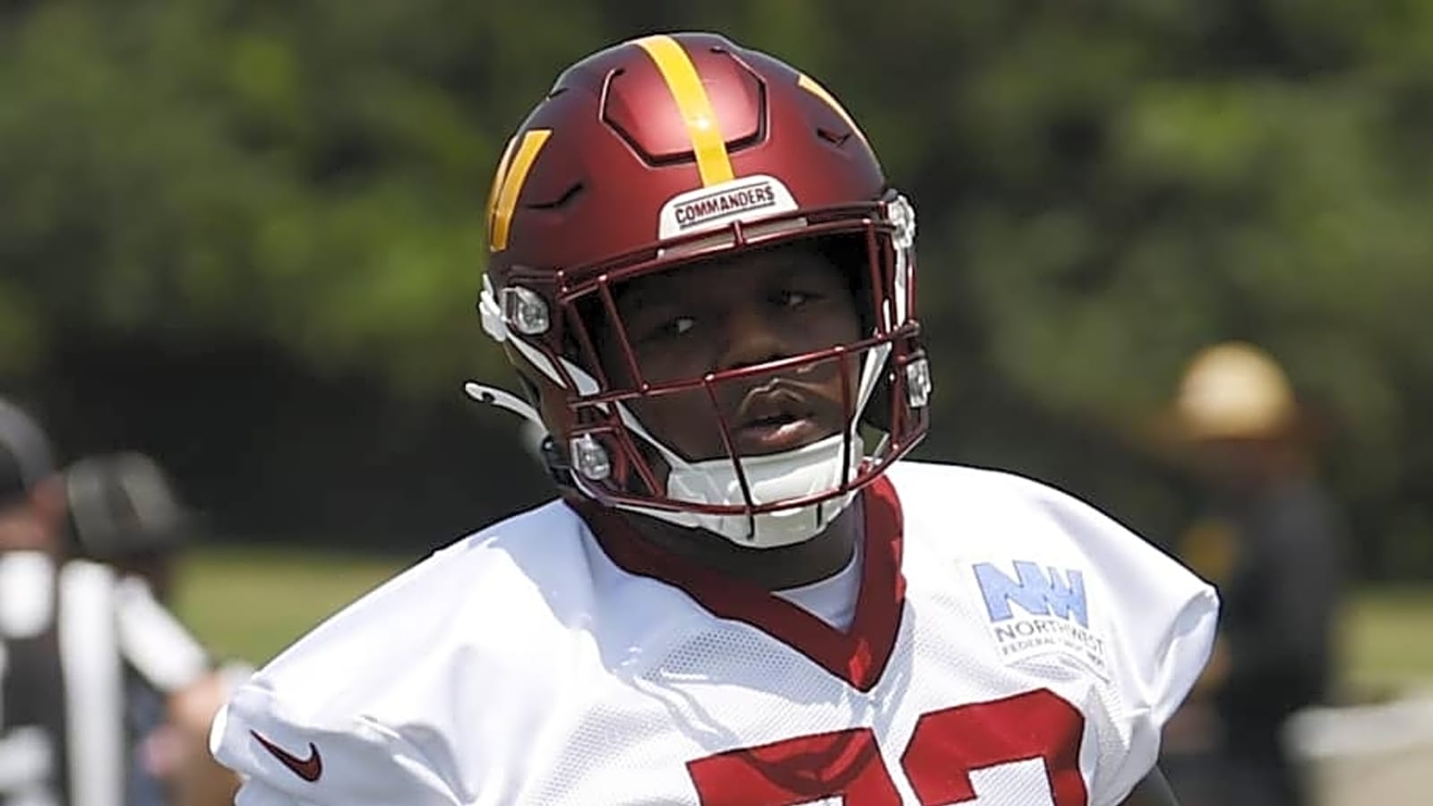 Josh Conerly Jr. has (almost) everything it takes for Commanders&#39; rookie breakout