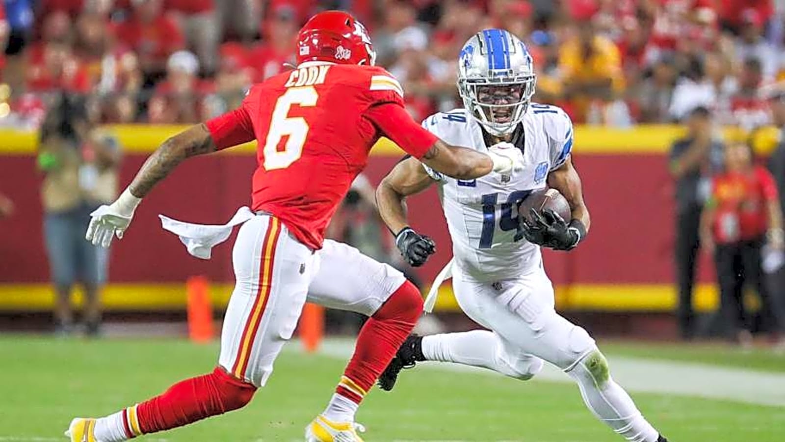 Amon-Ra St. Brown Disses Kansas City
