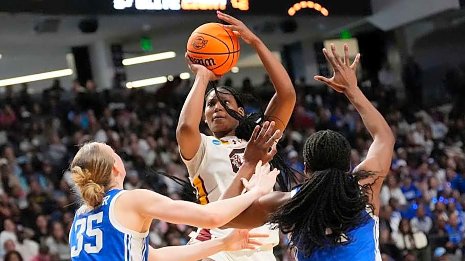Los Angeles Sparks selects South Carolina Forward Sania Feagin in the Second Round of the 2025 WNBA Draft