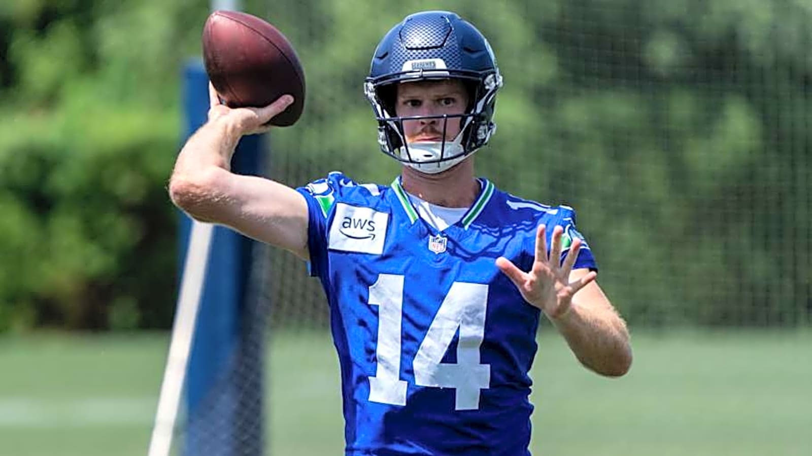 Fantasy expert labels Seattle Seahawks QB Sam Darnold potential bust in 2025