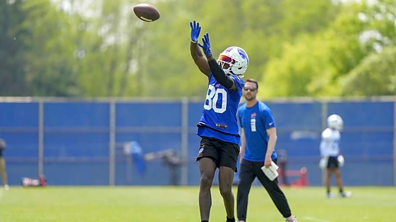 Bills injury concern: Wide receiver carted off field during training camp