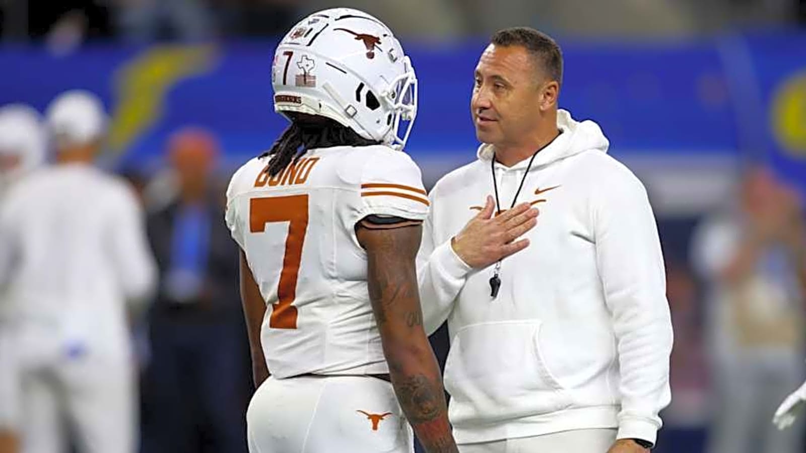 Steve Sarkisian Has a Plan For His Young Receiver Group