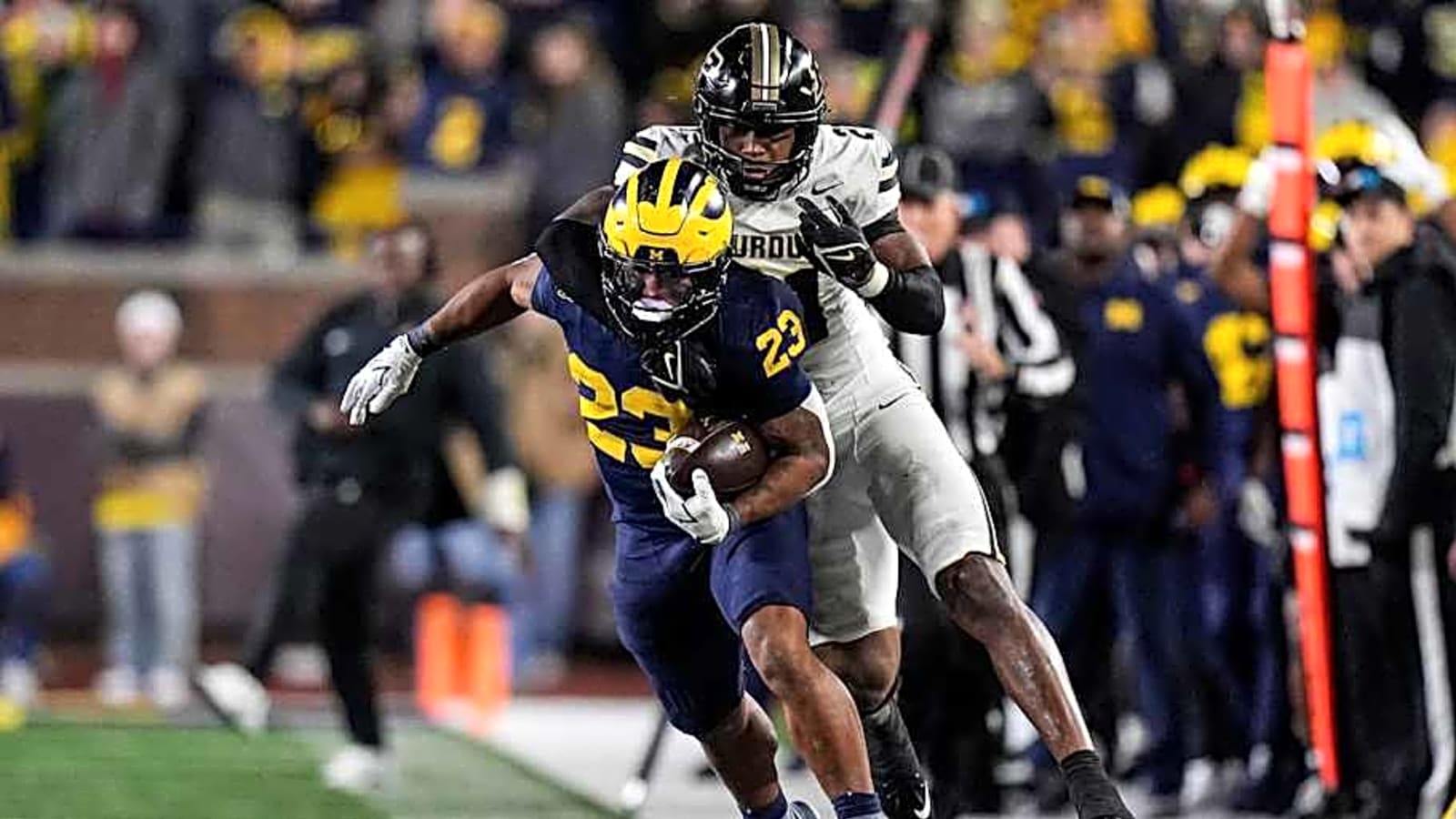Michigan running back poised for big performance against Northwestern