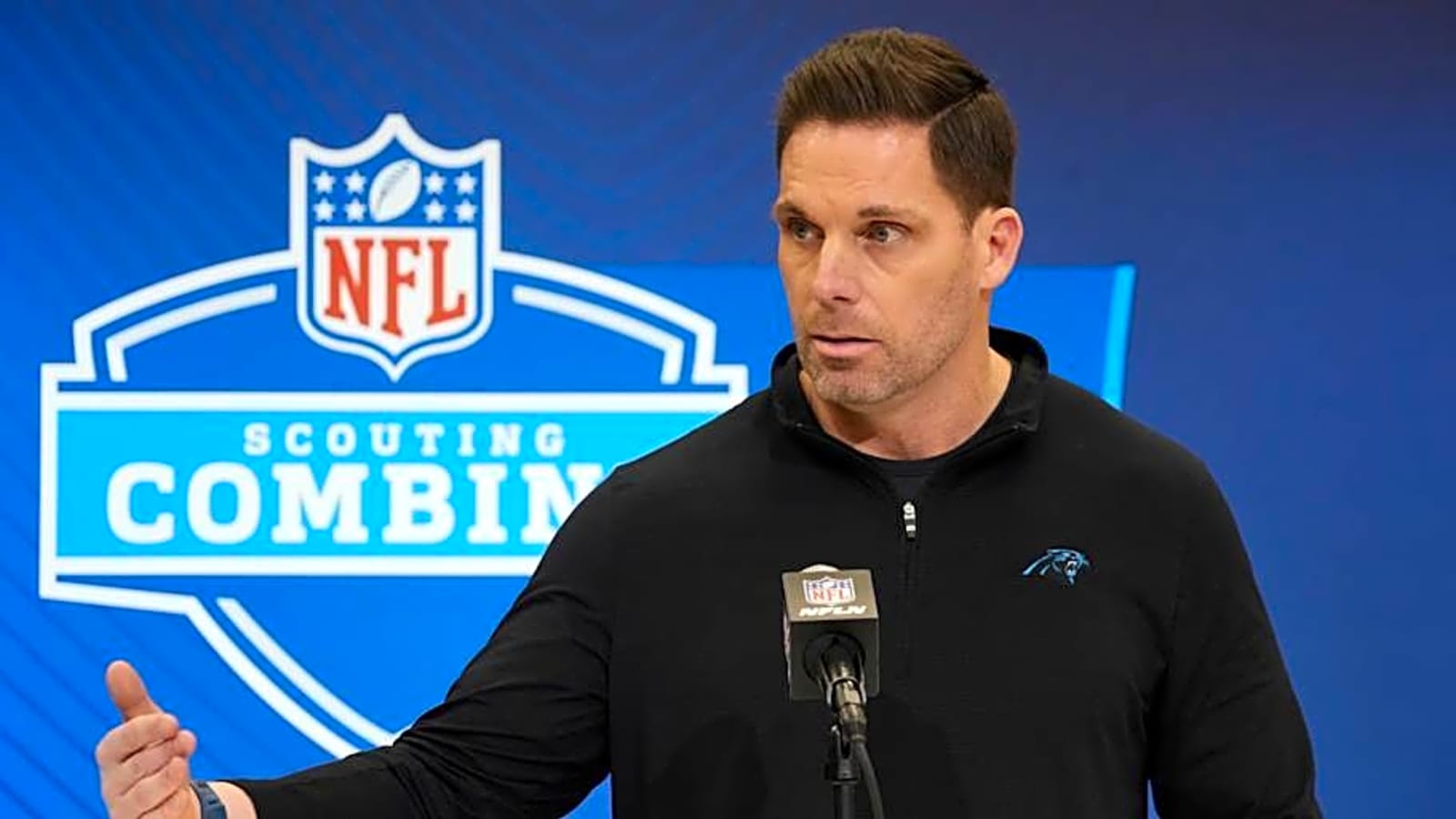 Dan Morgan is leaving all options on the table for Panthers&#39; first-round pick