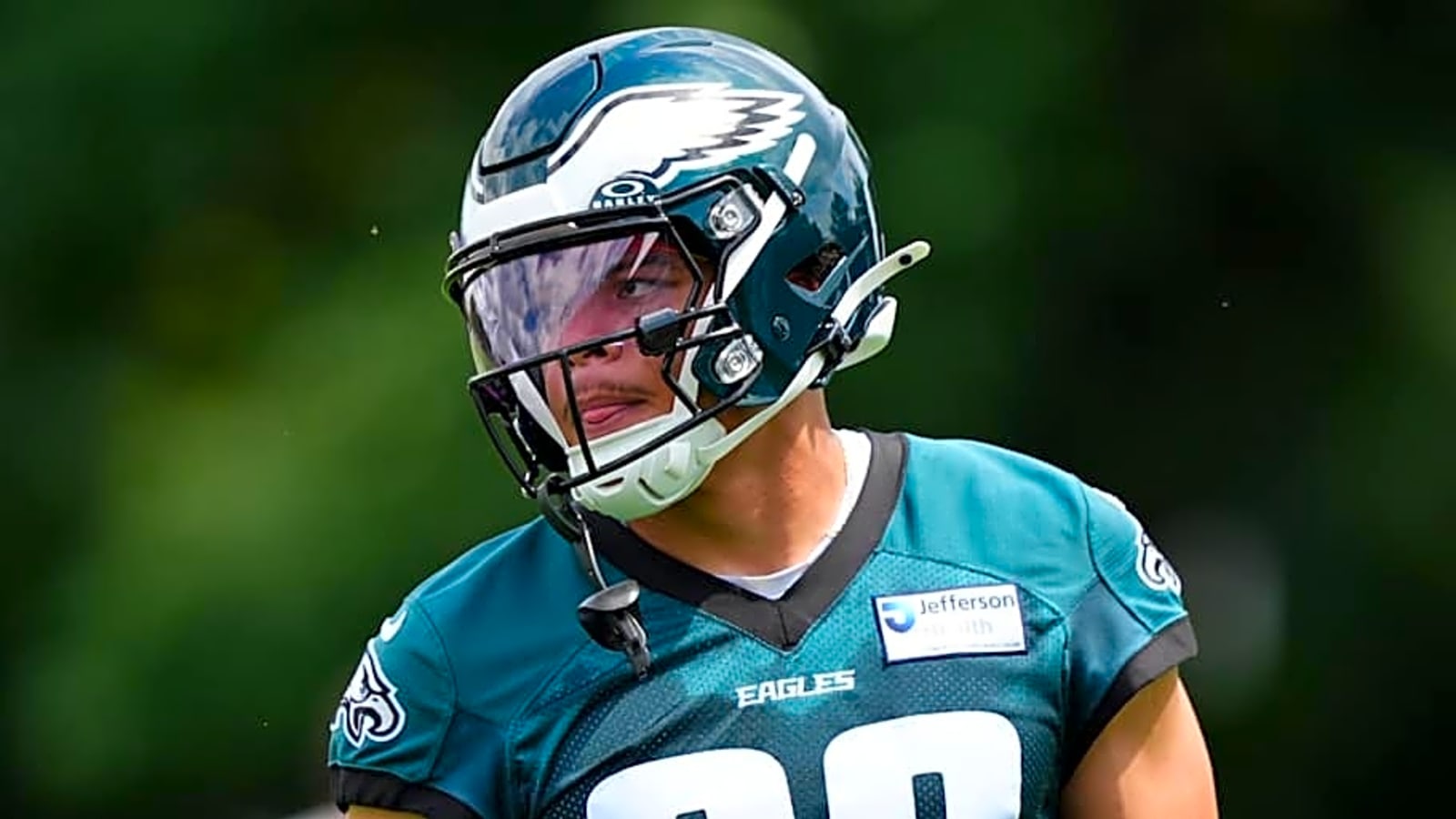 Scary moment for former FSU star Johnny Wilson at Eagles training camp