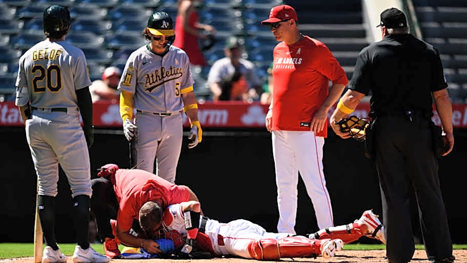 Angels Provide Logan O&#39;Hoppe Injury Update Amid Concussion Recovery