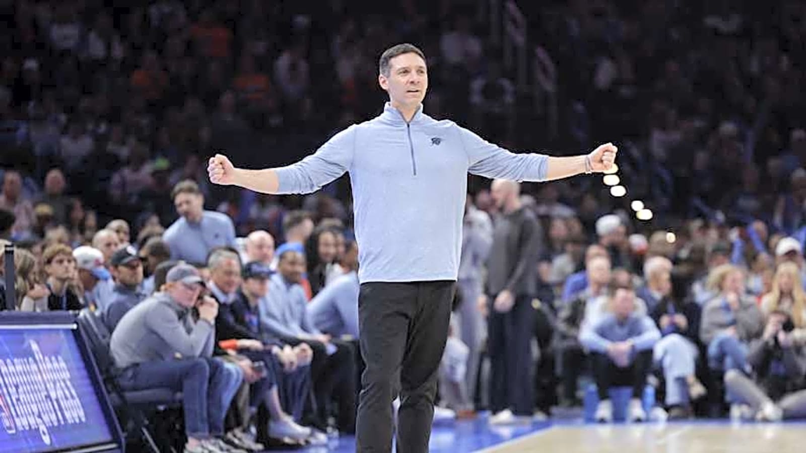 OKC Thunder Shorthanded Starting Five vs. Atlanta Hawks