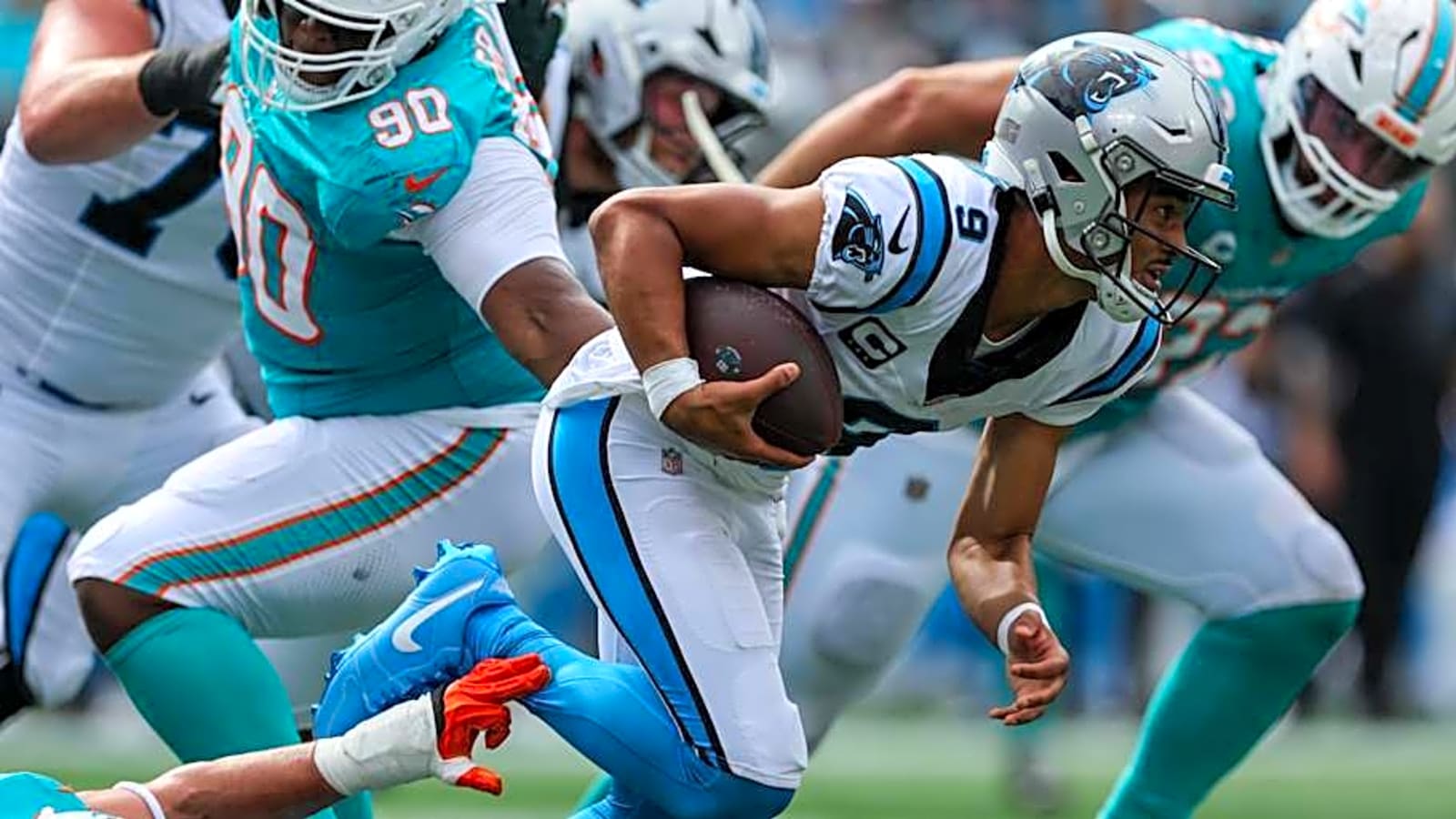 Erratic Bryce Young doing a slow crawl up the NFL quarterback rankings