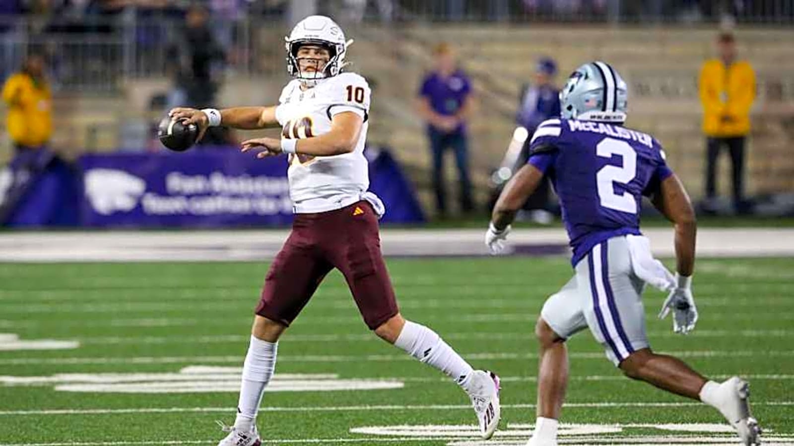 Sam Leavitt Discusses 2024 Arizona State Season