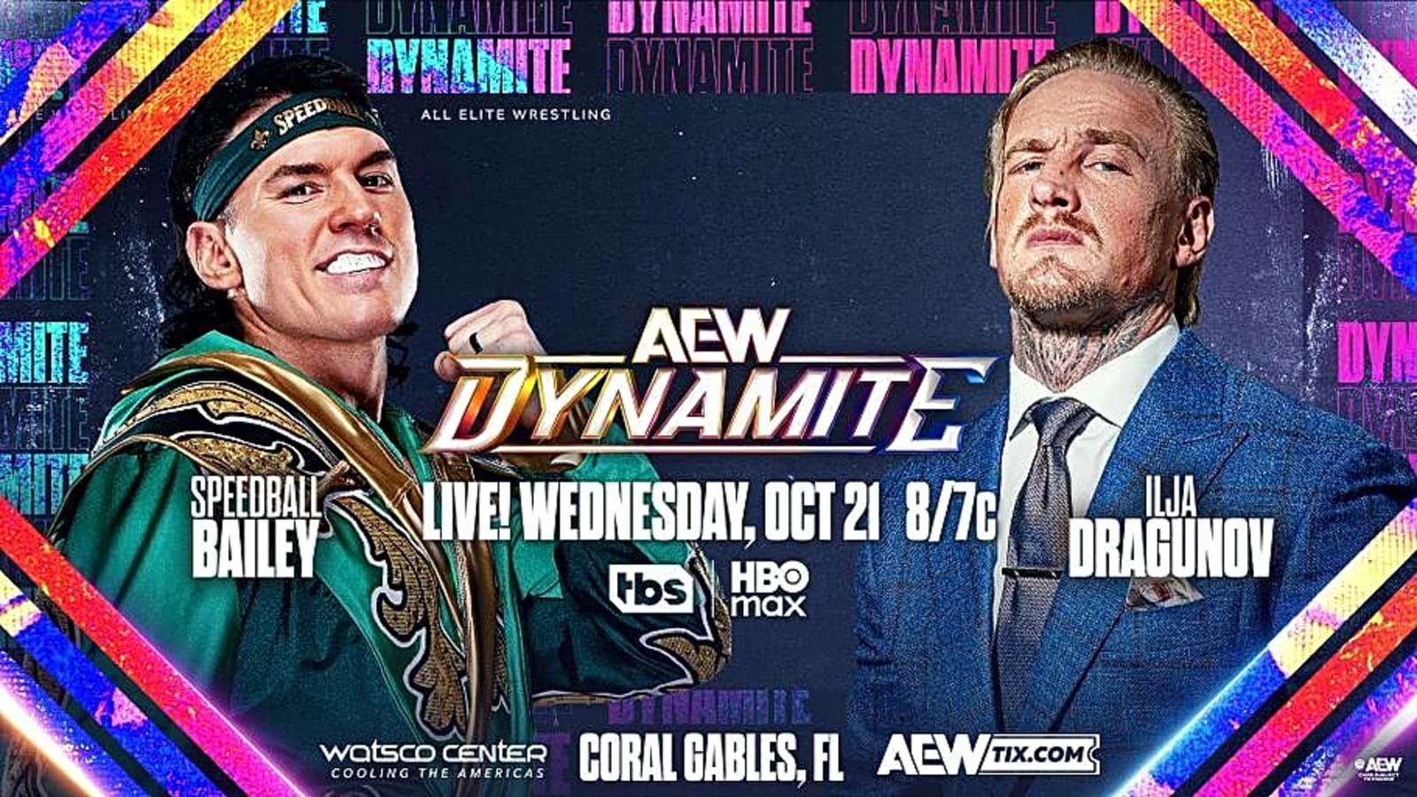 AEW Dynamite Preview (10/21/26): Start Time, Match Card