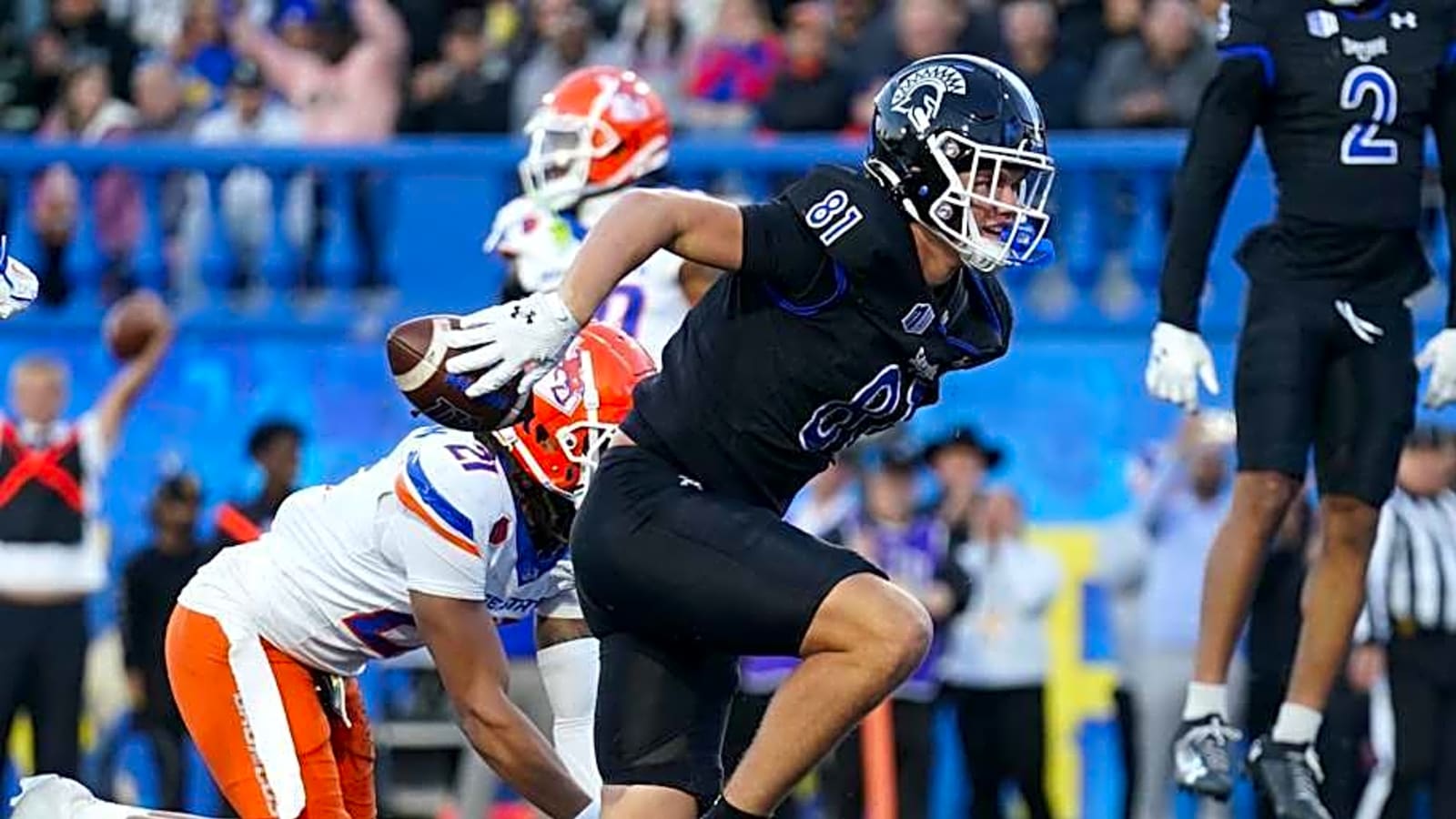 San Jose State Transfer TE Jacob Stewart Commits to Louisville