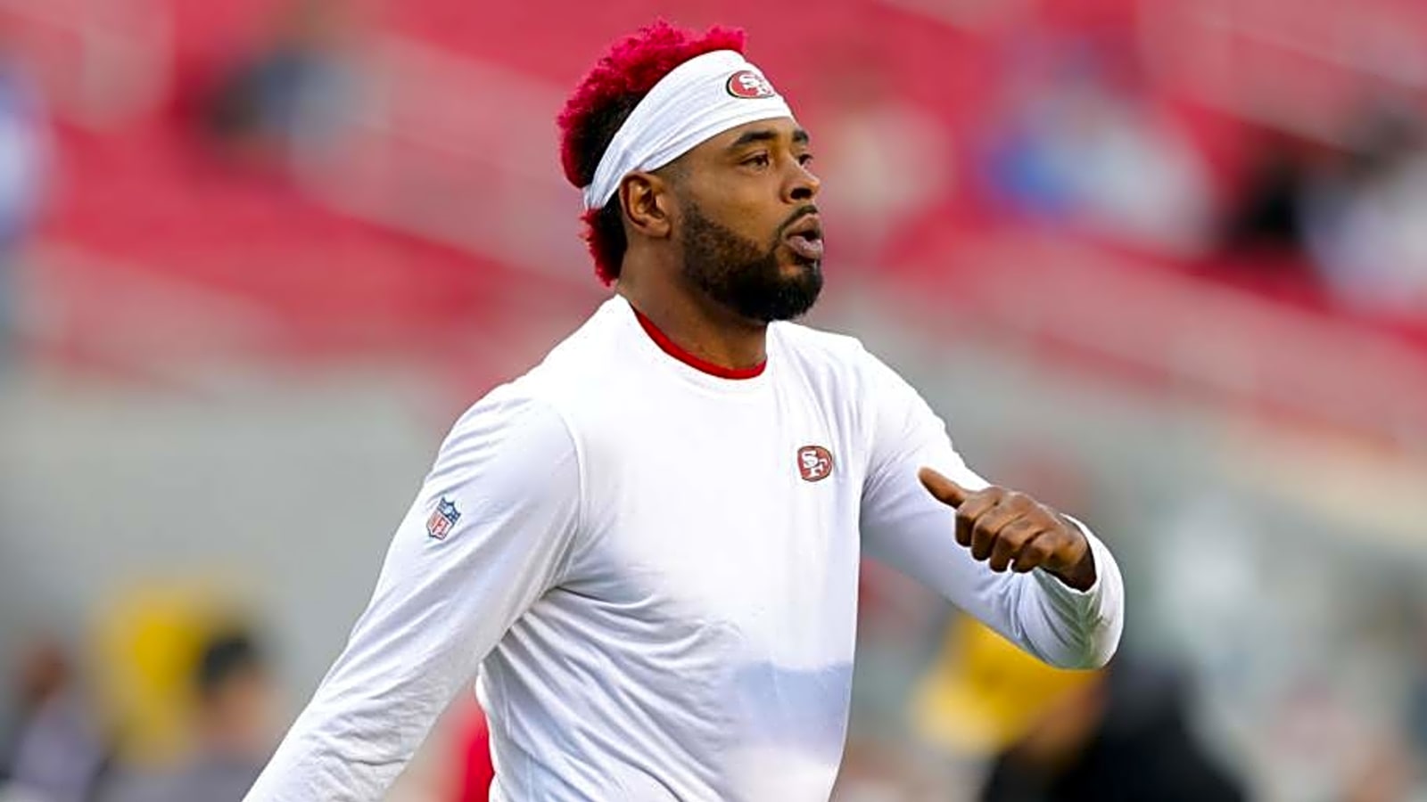 Wide receiver leaves practice early with calf injury at 49ers camp