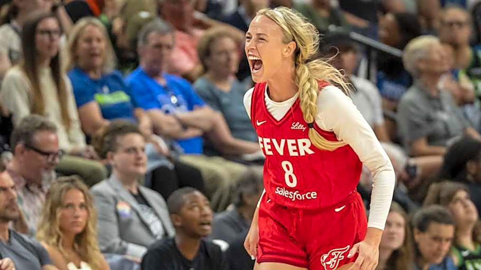 Fever&#39;s Sophie Cunningham Stamps Breakthrough Effort with 4-Word Quip