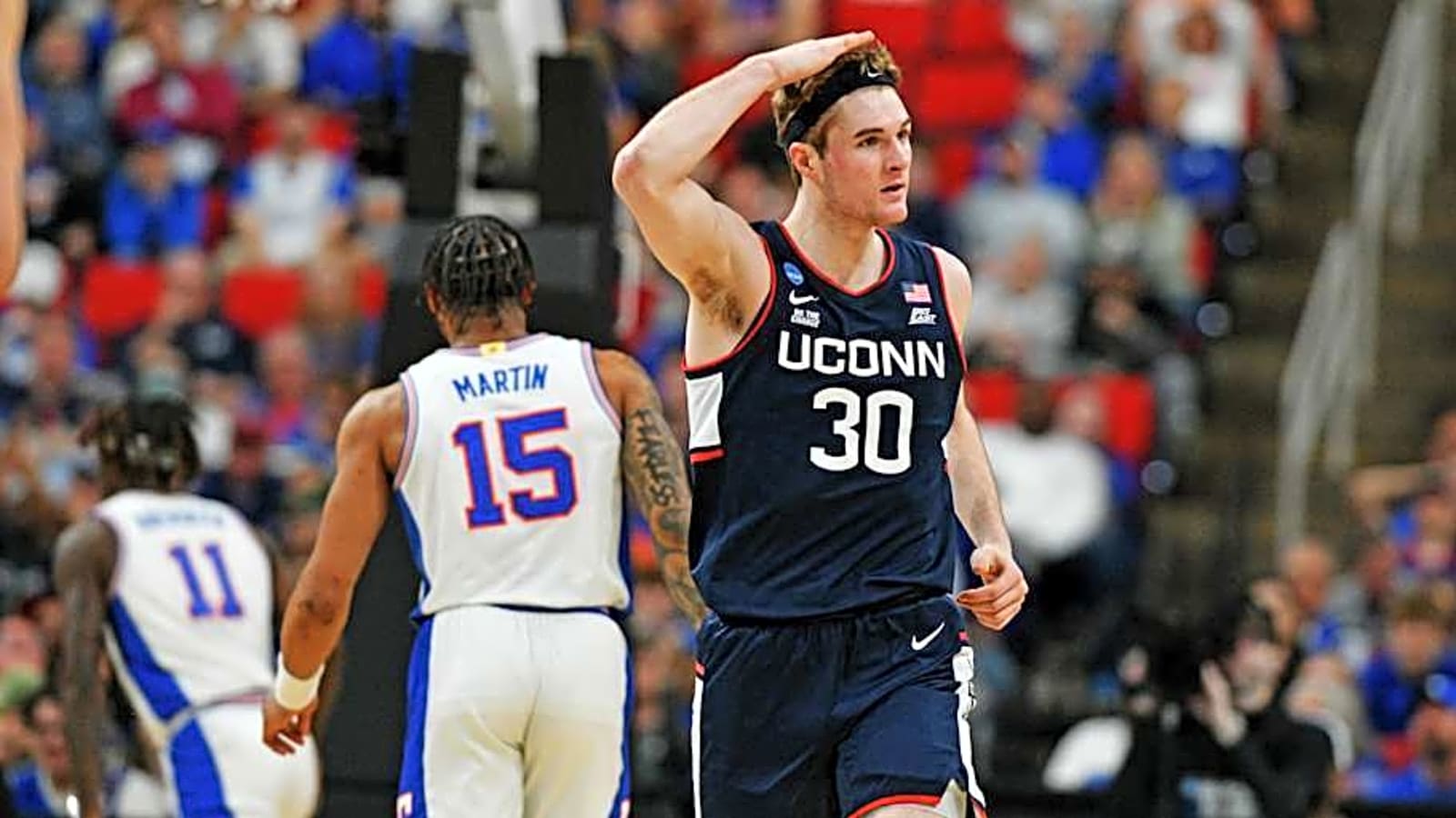 Liam McNeeley Reflects on Time at UConn Ahead of NBA Draft