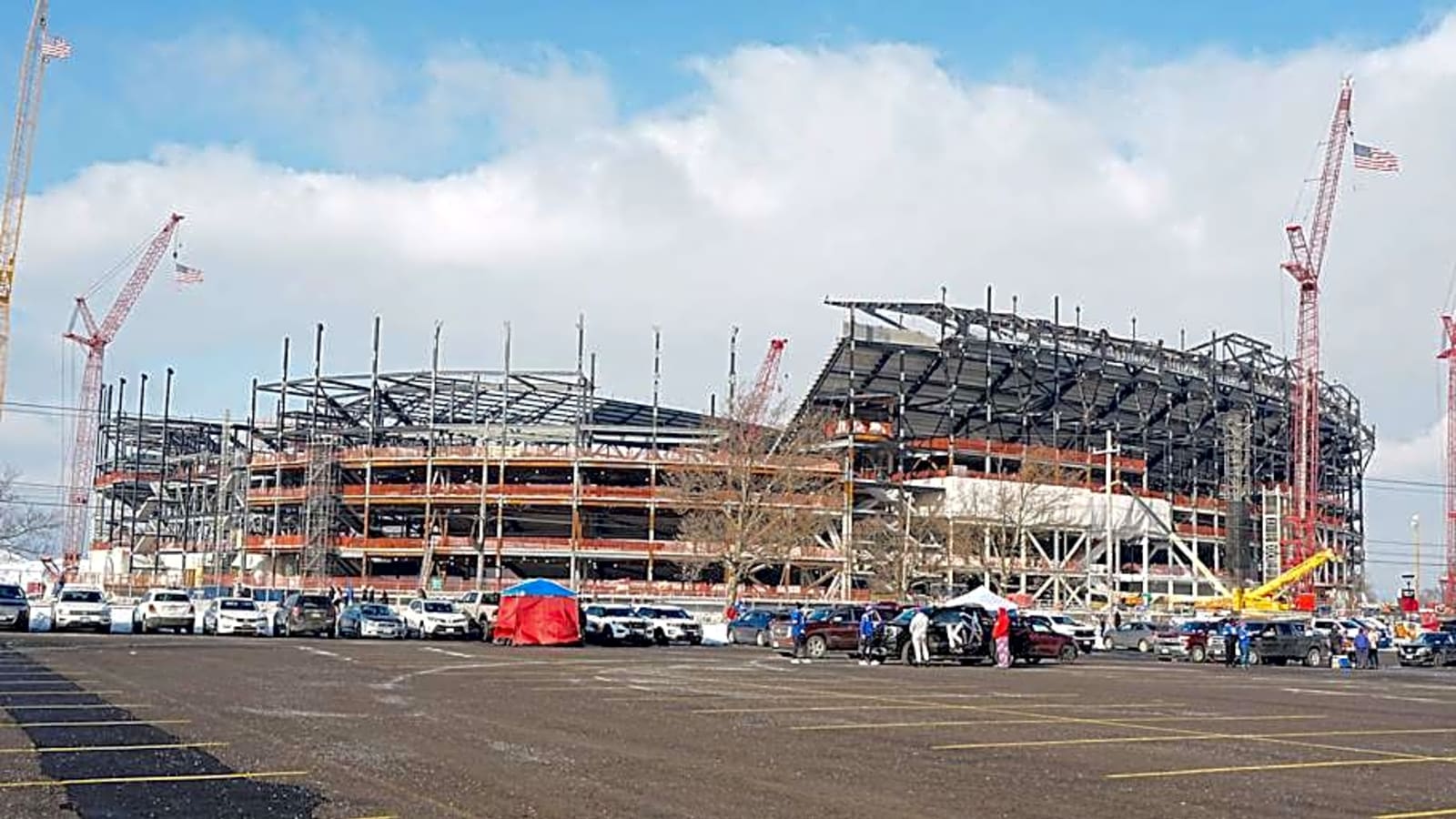 Another construction milestone for Bills&#39; new Highmark Stadium