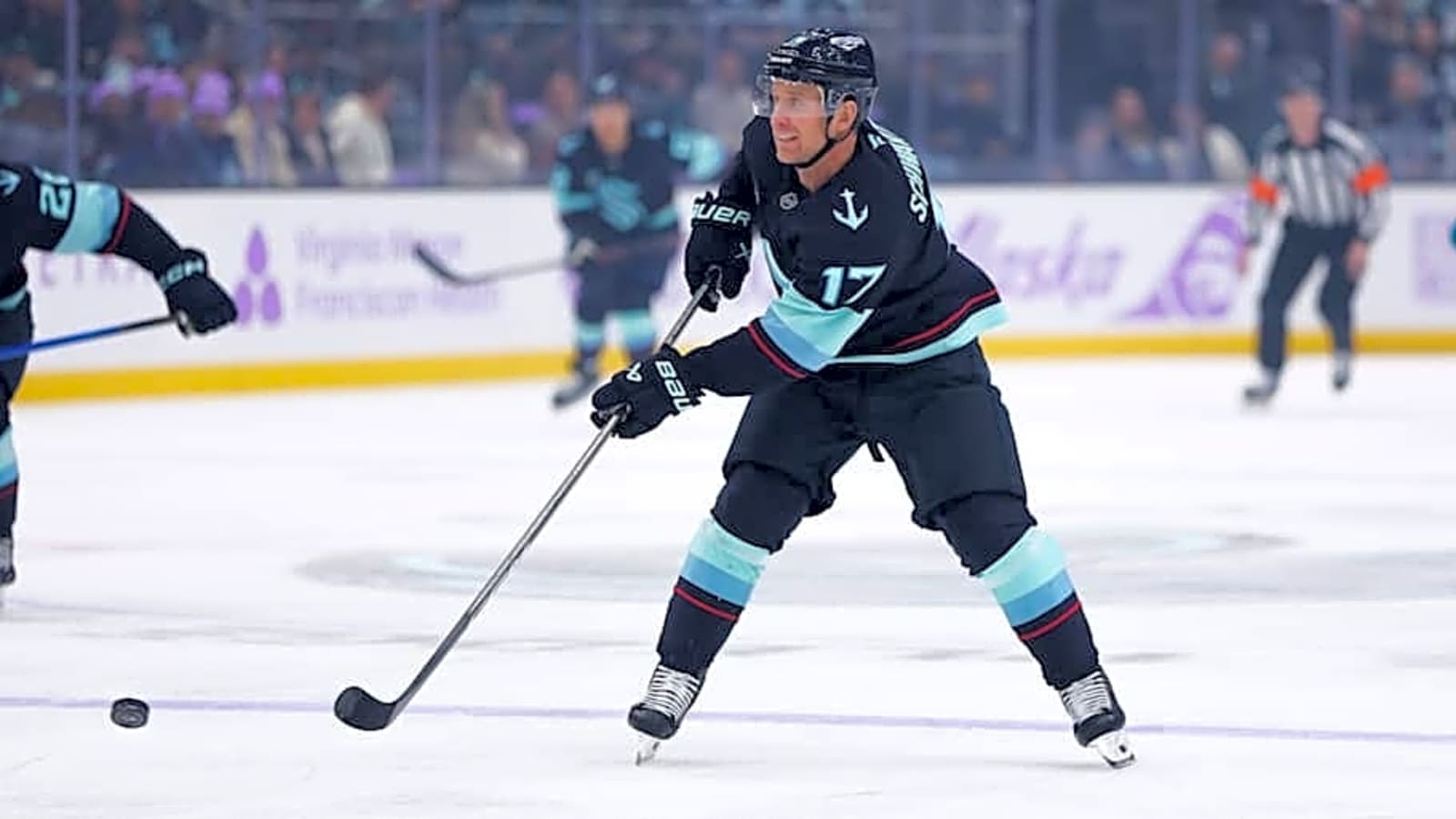 Kraken's Jaden Schwartz to Miss Time with Injury