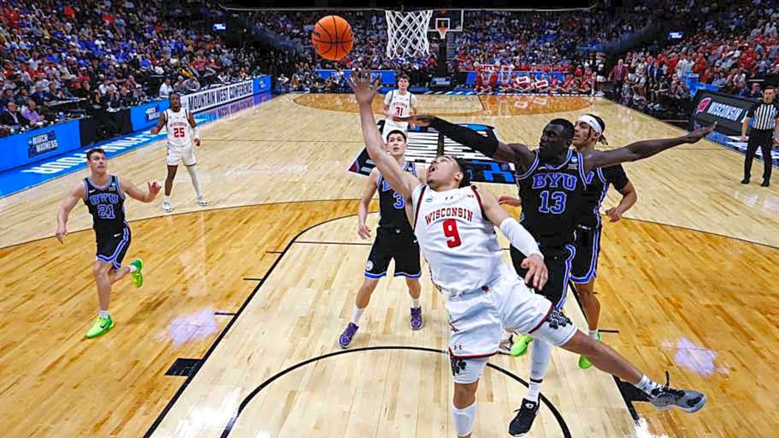 Wisconsin Badgers guard John Tonje measures in with impressive length, wingspan at NBA Draft combine