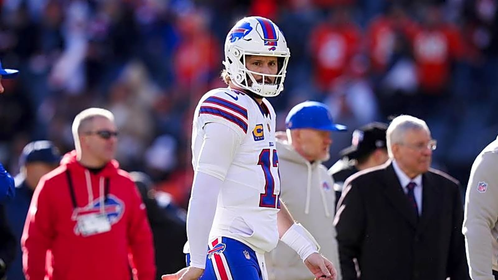 Josh Allen's Brilliant Answer to Marriage-Related Question One Year After Wedding