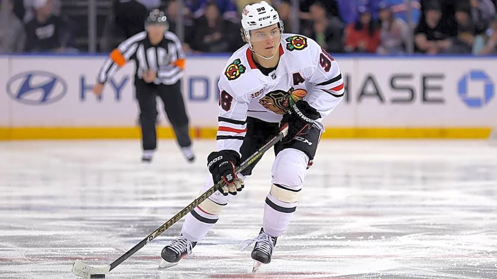 Blackhawks 2026-27 projected forward lines (with Bedard)