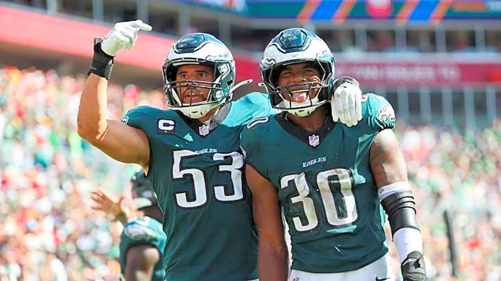 Eagles' Jihaad Campbell Ready For Another Closeup