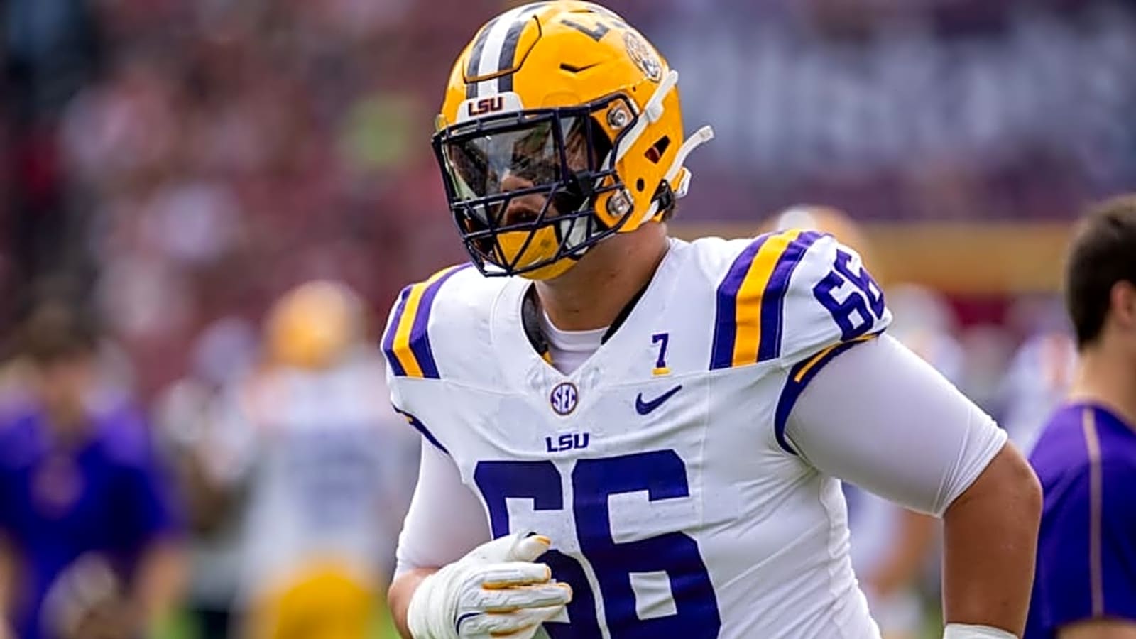 LSU Football Offensive Lineman Will Campbell Selected in First Round of NFL Draft