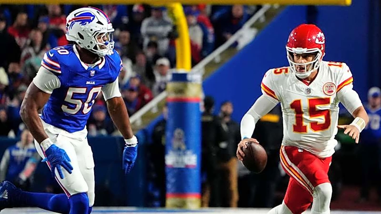 Patrick Mahomes describes 'challenge' playing Bills at Highmark Stadium