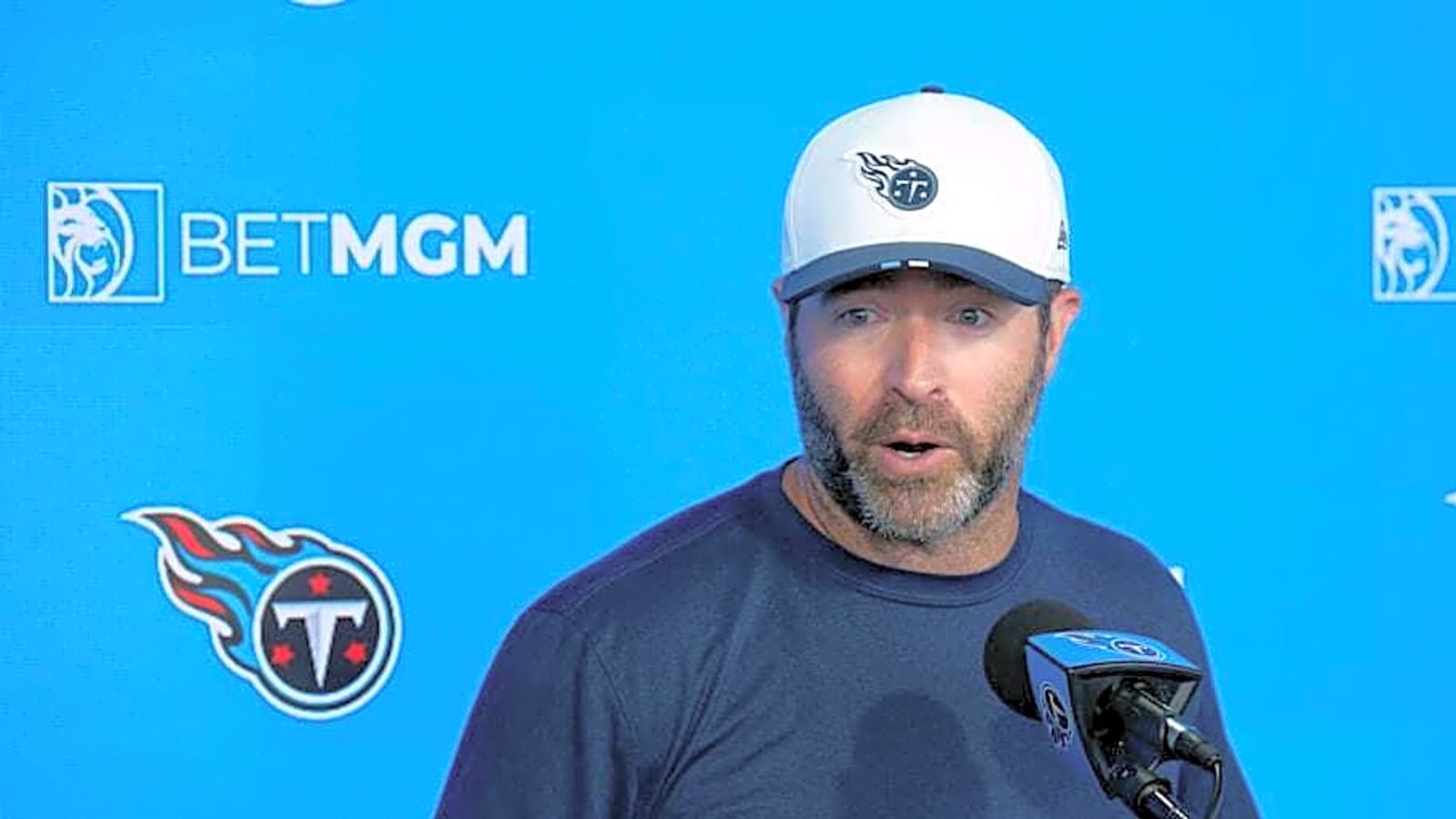 Titans&#39; Brian Callahan Coaching For His Life