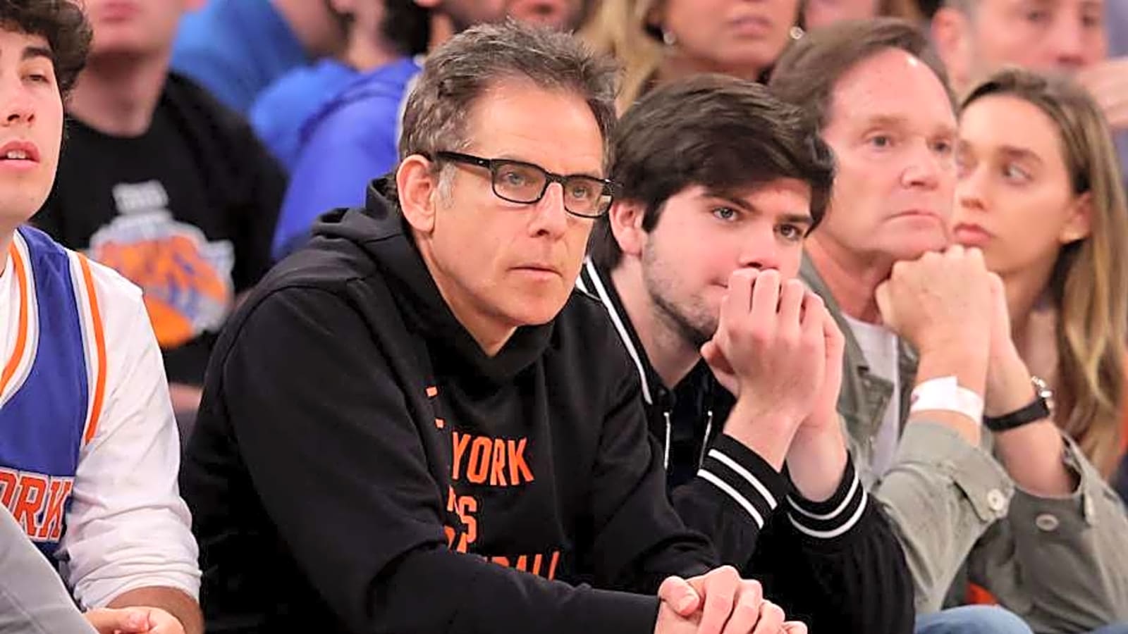 Knicks Superfan Ben Stiller Praises Pistons Crowd