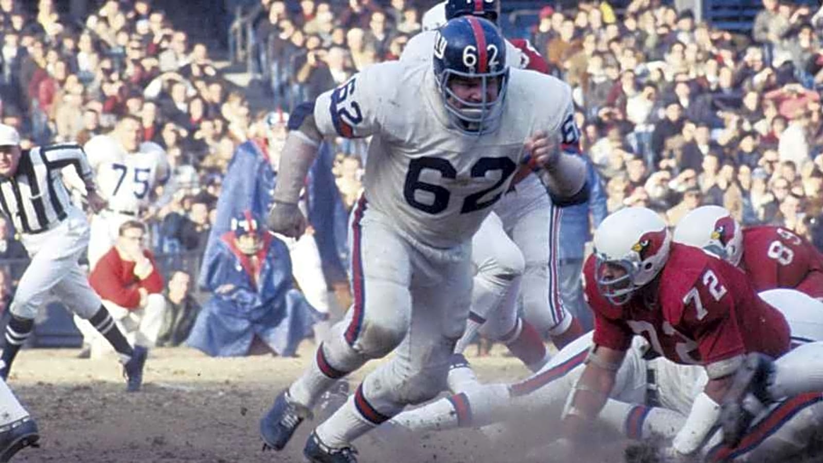 No. 62 and the New York Giants Player Who Wore It Best