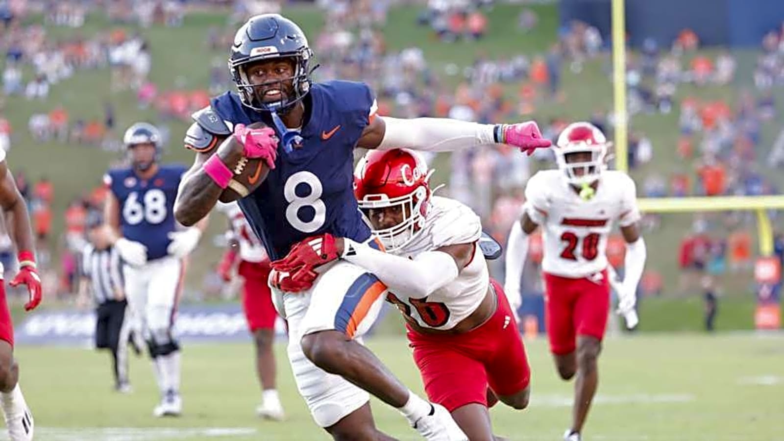 Former Virginia Football WR Malachi Fields Named a Top Newcomer by ESPN