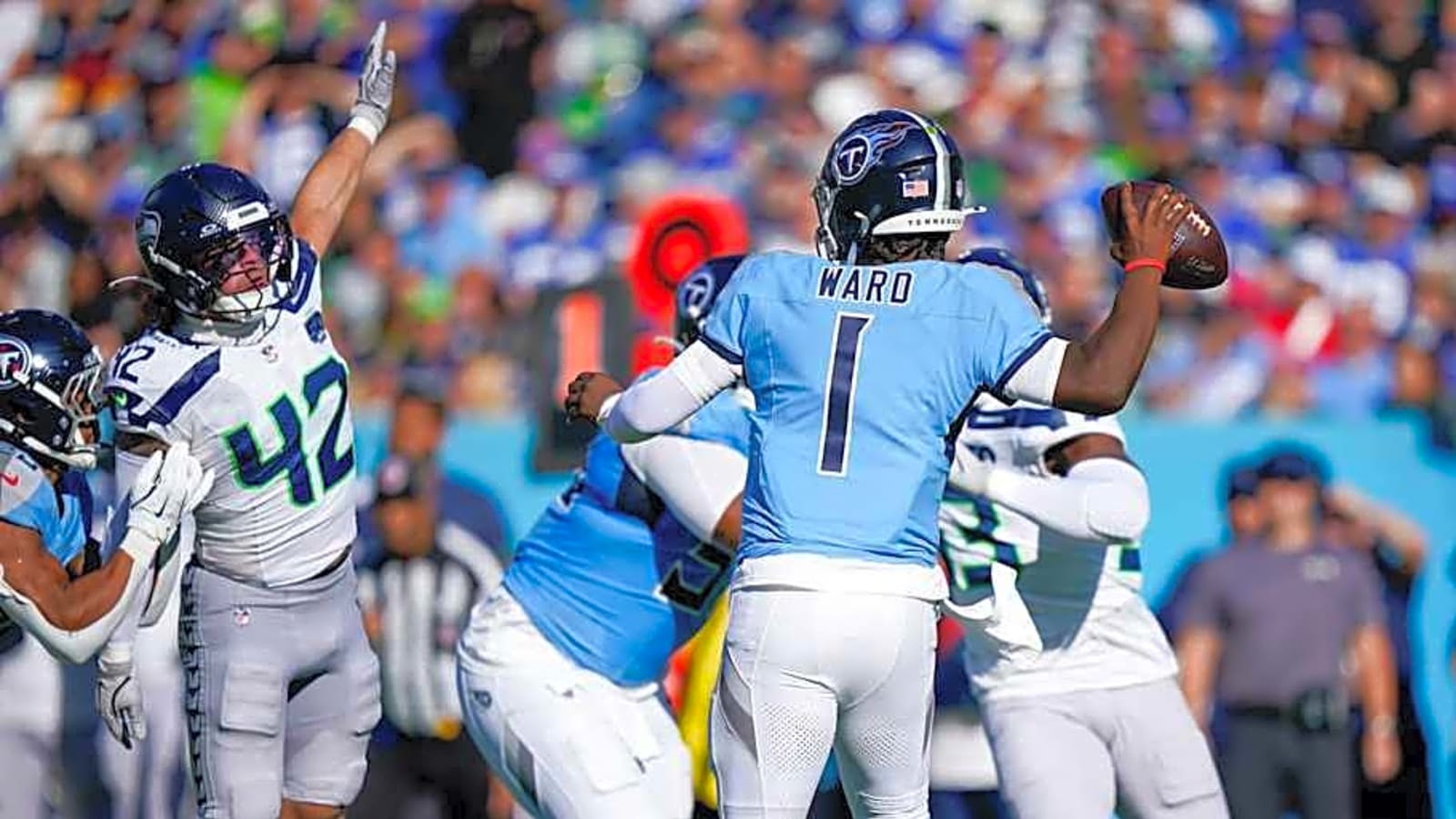 Titans&#39; Cam Ward Continues to Take Steps Forward