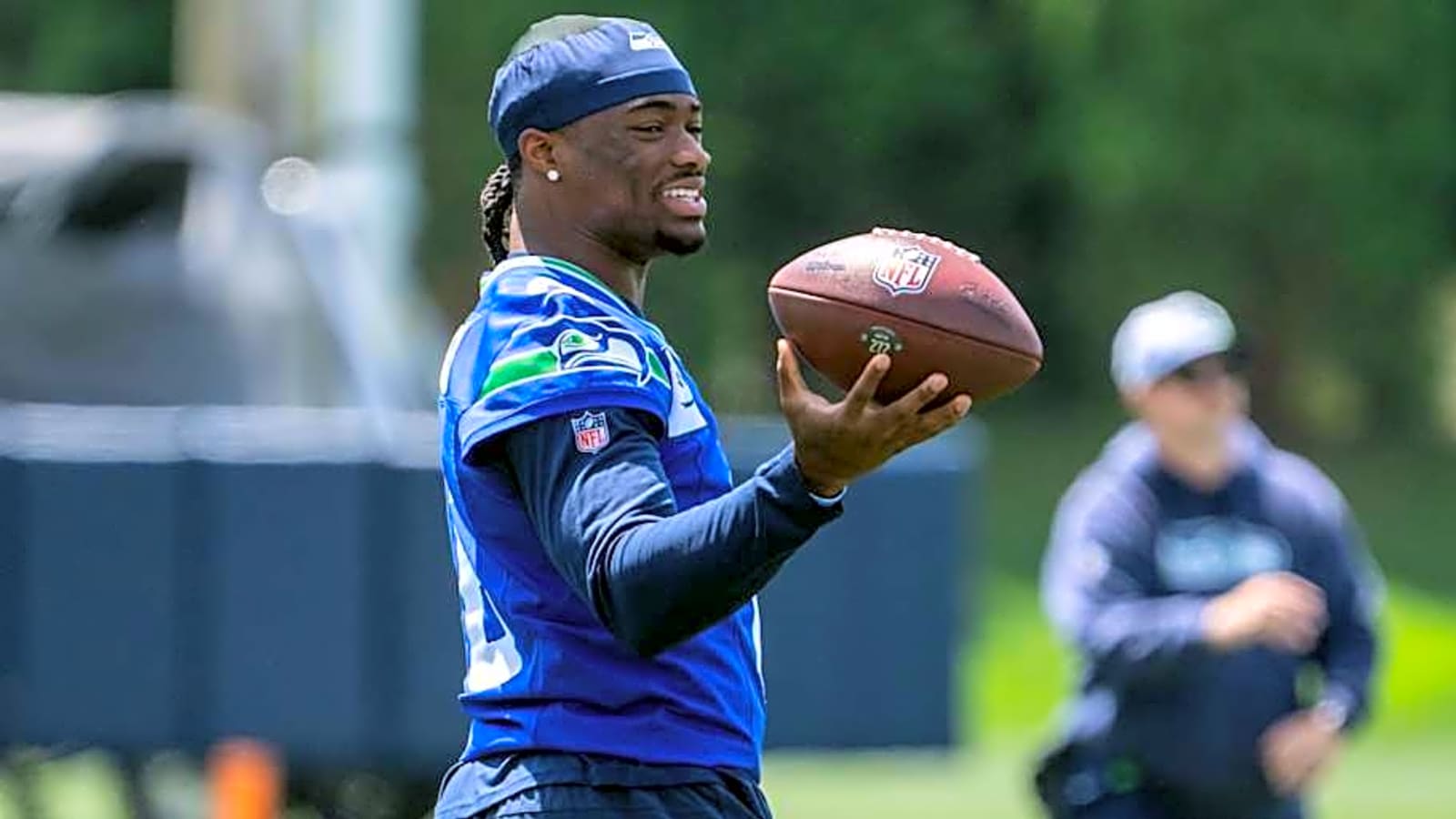 Seattle Seahawks rookie Jalen Milroe picks an unfortunate NFL role model