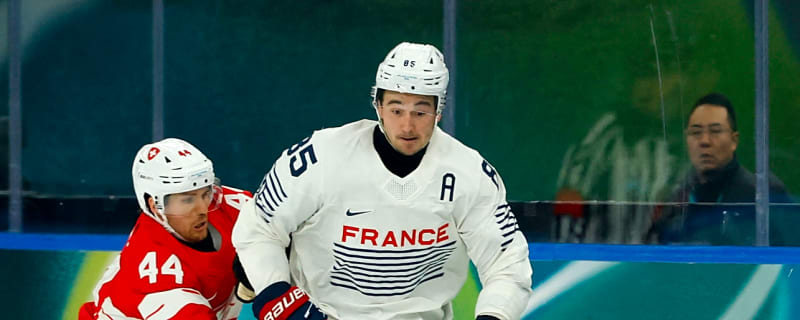 Alexandre Texier finished the Olympic tournament without scoring any points.