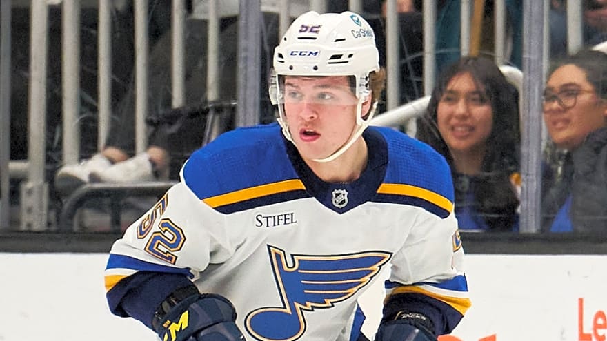 Blues prospect enters NHL/NHLPA Player Assistance Program