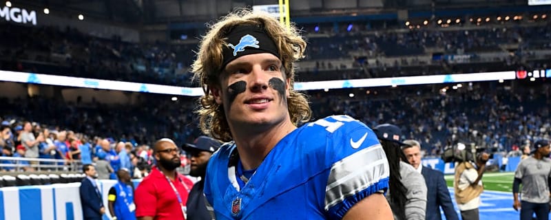 Detroit Lions QB Jared Goff Heaps Praise On Rookie WR Isaac TeSlaa