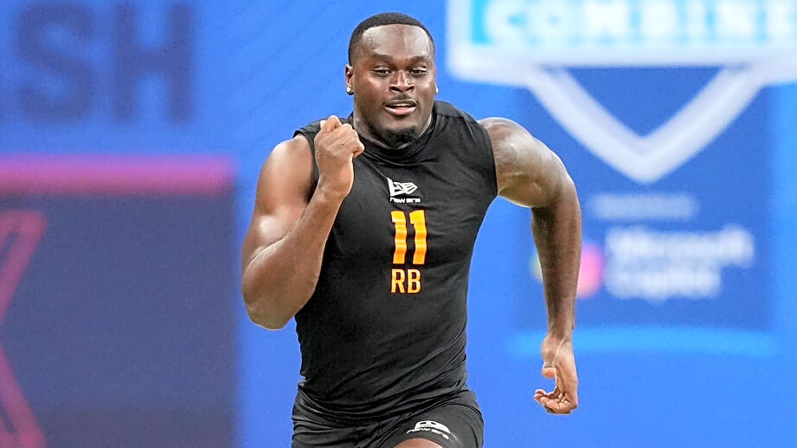 Many RBs post outrageous 40-times at NFL combine