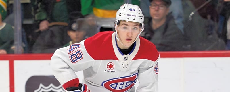 IN PICTURES: Lane Hutson cheered on his brother and former team