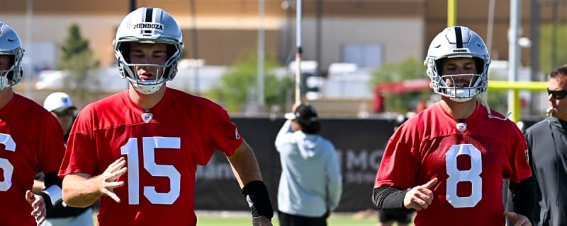 Kirk Cousins gets bad news in Raiders QB competition with Fernando Mendoza