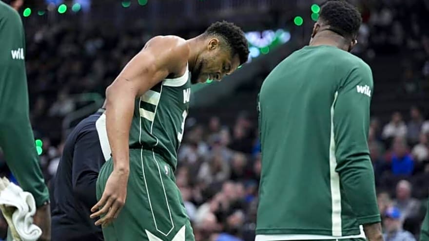 Giannis Antetokounmpo sidelined again for the Bucks, threatening All-NBA Streak and MVP eligibility