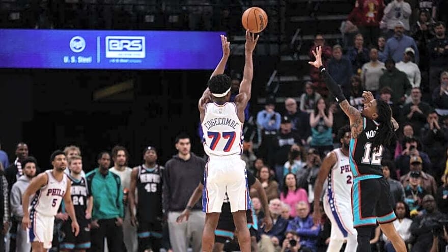 Philadelphia 76ers fans will love what VJ Edgecombe said about his game-winner vs. Grizzlies