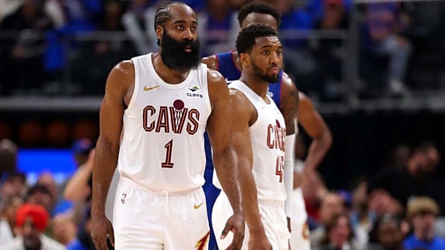 James Harden’s defense has become Cleveland’s late-game answer against Detroit