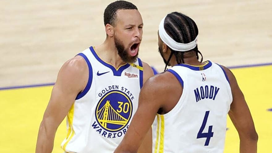 Moses Moody picks out what Stephen Curry does in Warriors scrimmages that is so impressive, ‘it’s intentional’