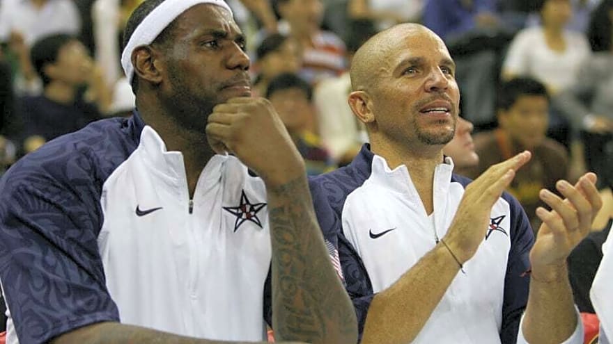 LeBron James immediately stops Jason Kidd from making ‘water boy’ analogy about his 2008 Team USA role