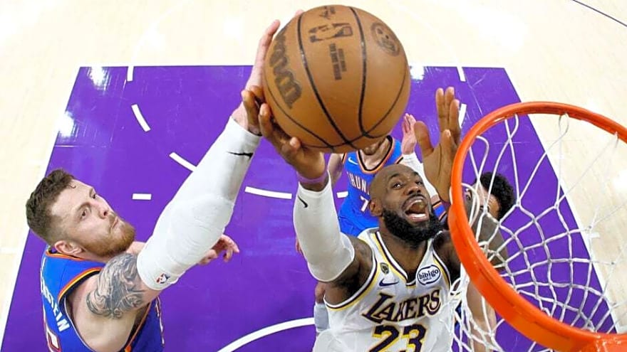 The Thunder are overwhelming the Lakers even when Shai Gilgeous-Alexander is not carrying the scoring