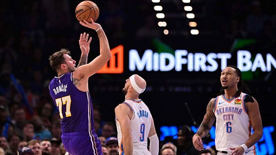 LA Lakers need LeBron James with Luka Doncic and other takeaways from humiliating loss to OKC Thunder