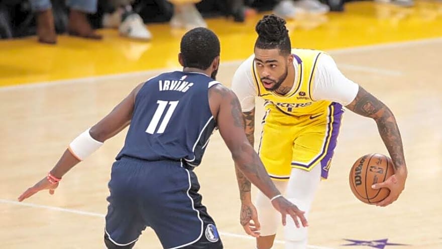 Kyrie Irving hits back at Bill Simmons criticism of new Dallas Mavericks teammate D’Angelo Russell