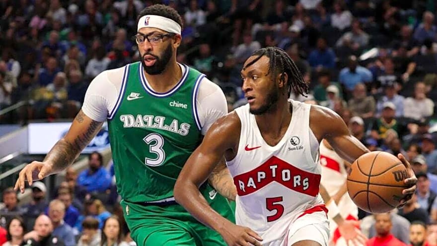 Tim MacMahon drops name of who the Toronto Raptors would give up in Anthony Davis trade