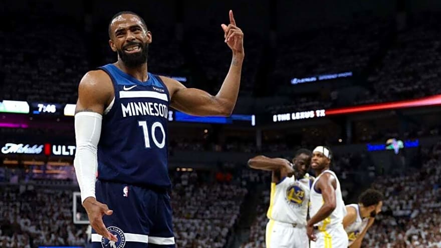 Mike Conley says ‘everybody in the building’ is excited about Minnesota Timberwolves player, who is ‘very refreshing’