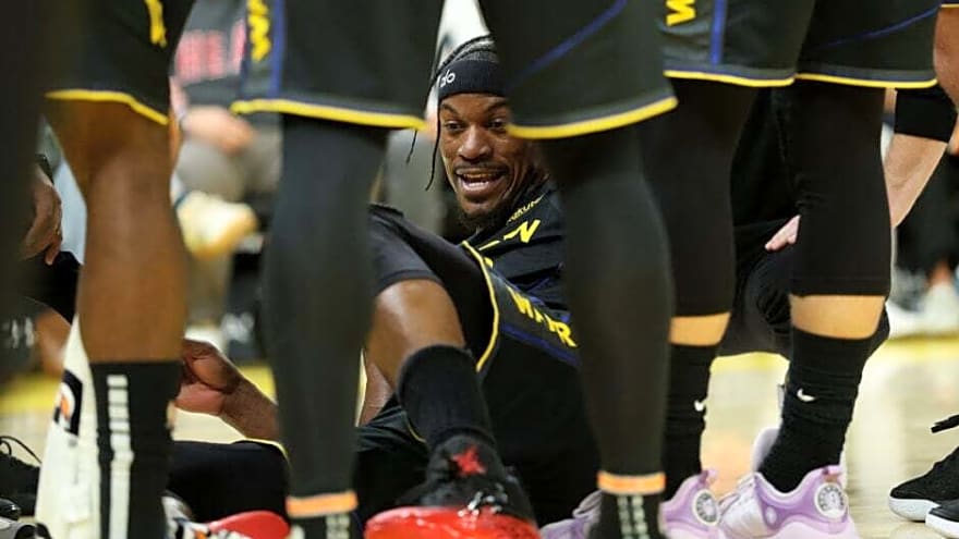 Stephen Curry shares Jimmy Butler’s surprise reaction straight after suffering torn ACL in Warriors win