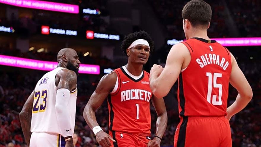 Rockets have changed this Lakers series by trusting their youngest lineup at the exact right time